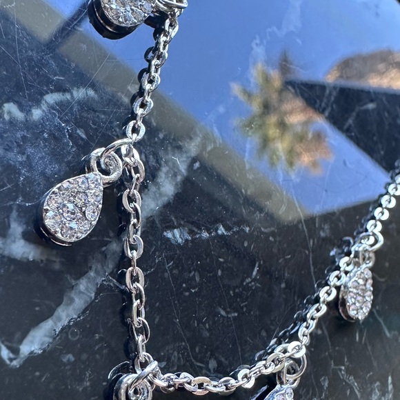 SILVER Jupiter Necklace ✶ Crystal Choker GIFT - Picture 4 of 4